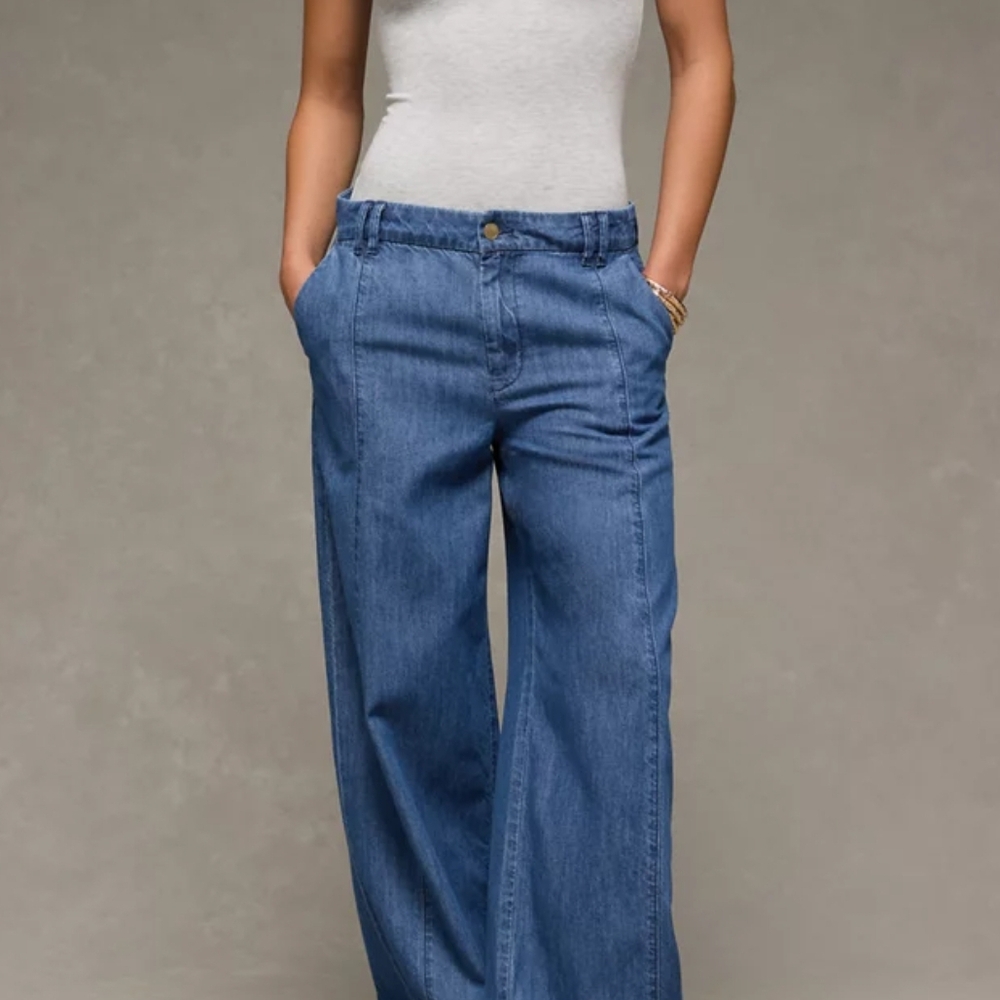American Eagle Outfitters Blue Flare Jeans